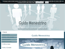 Tablet Screenshot of guidomenestrina.it
